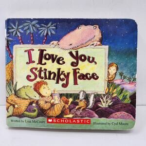 Board Book - Kids Book - I Love You Stinky Face